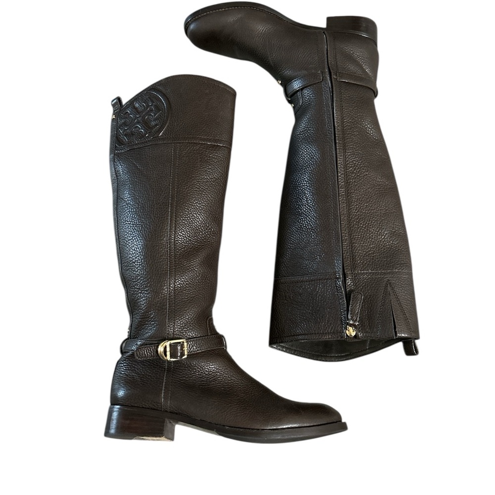 Tory Burch Dark Brown Boots - Picture 2 of 9